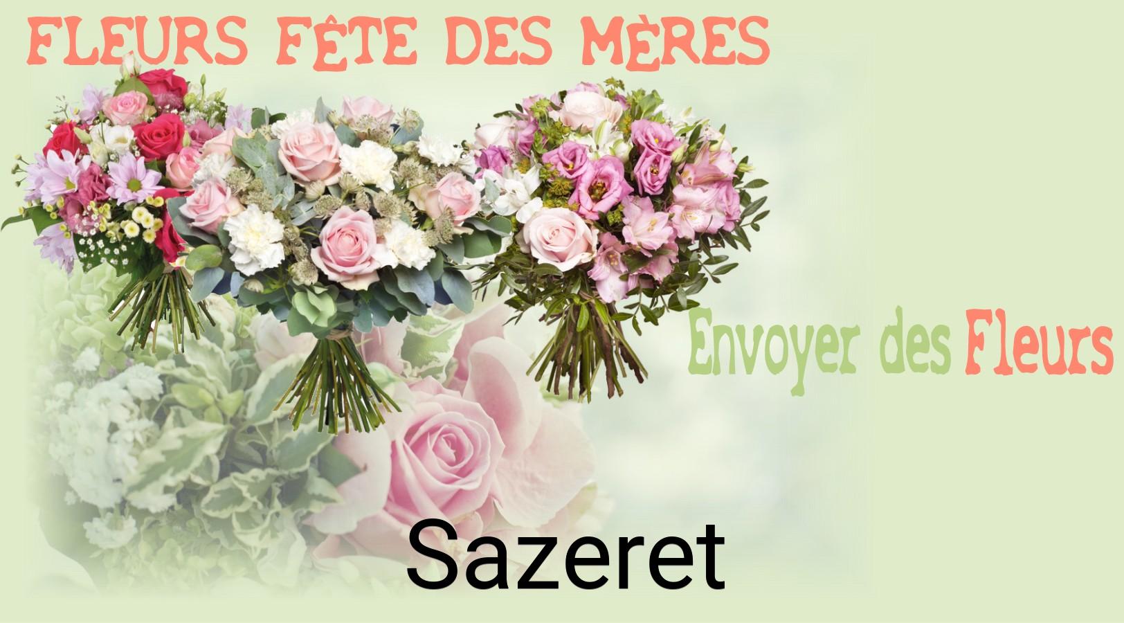 Bouquet de Fête des Mères livré à Sazeret